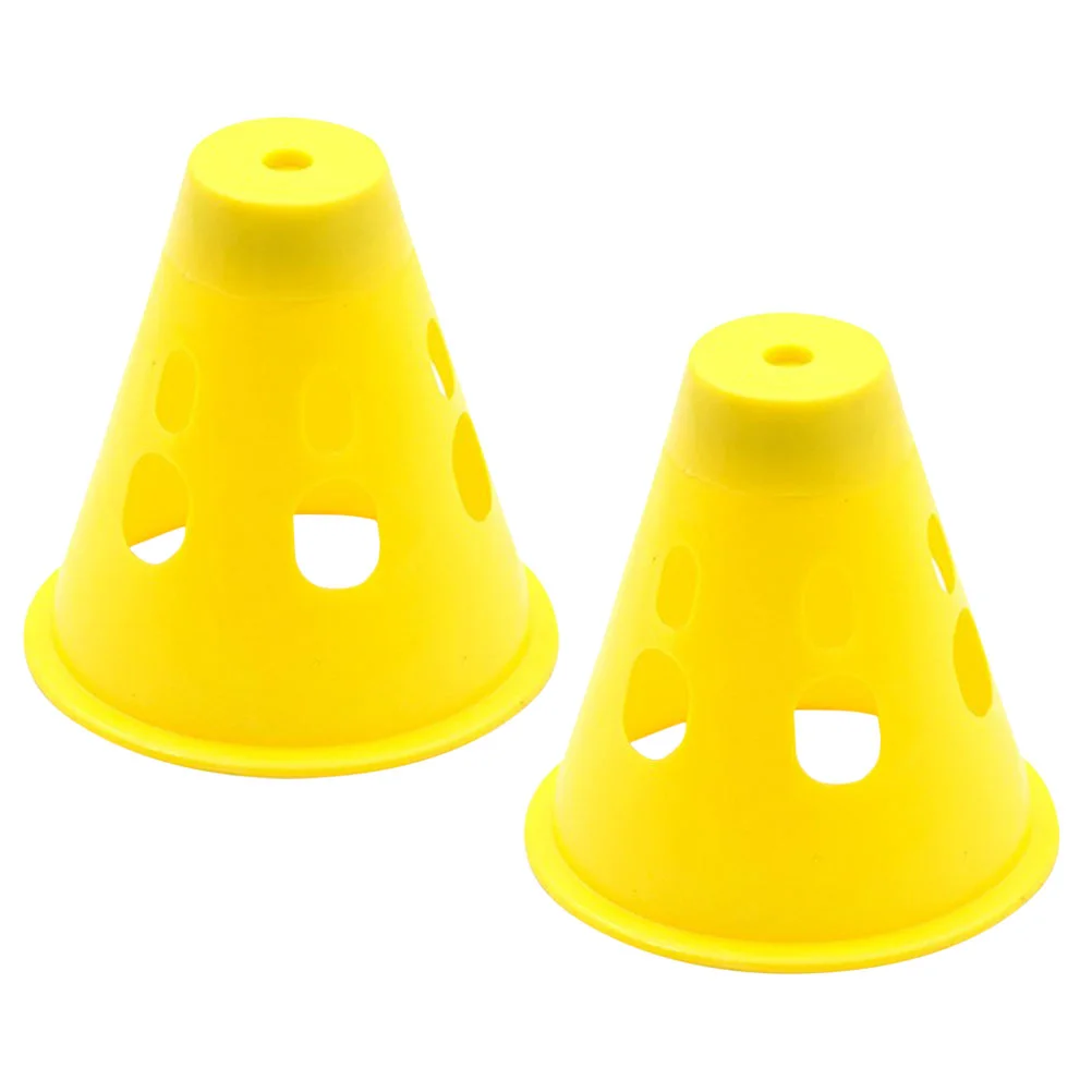 

2 Pcs Kids Peg Warning Cap Nail Caps Tool Portable Camp Protector Yellow Covers for Children