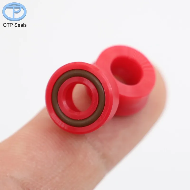 

Bud type ring PU piston Hydraulic cylinder seal Polyurethane Wear-resistant seals FKM O-Ring Non-standard factory customized