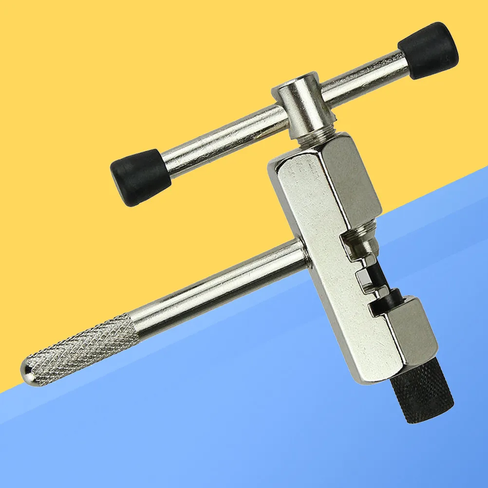 Universal Chain Breaker Tool for Bike Chain Repair Fast Precise Link Removal Installation Compatible with Single Multi Speed