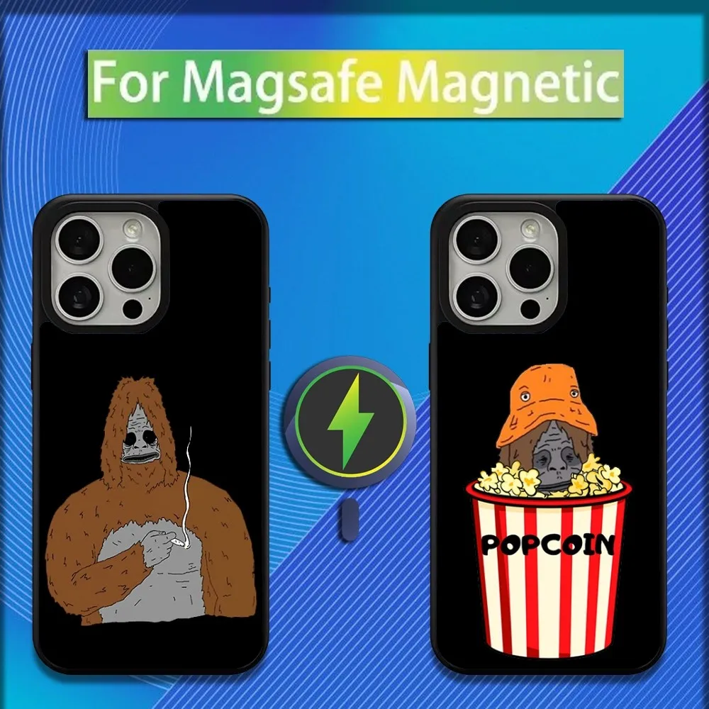 S-Sassy The Sasquatch Phone Case For iPhone 16,15,14,13,12,11,Plus,Pro,Max,Mini Magsafe Magnetic Wireless Charging