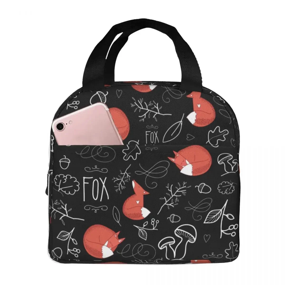 saco-de-almoco-para-mulheres-criancas-floresta-animal-amoroso-raposa-sacos-termicos-portatil-piquenique-escola-boi-lancheira-sacos-de-armazenamento-de-alimentos