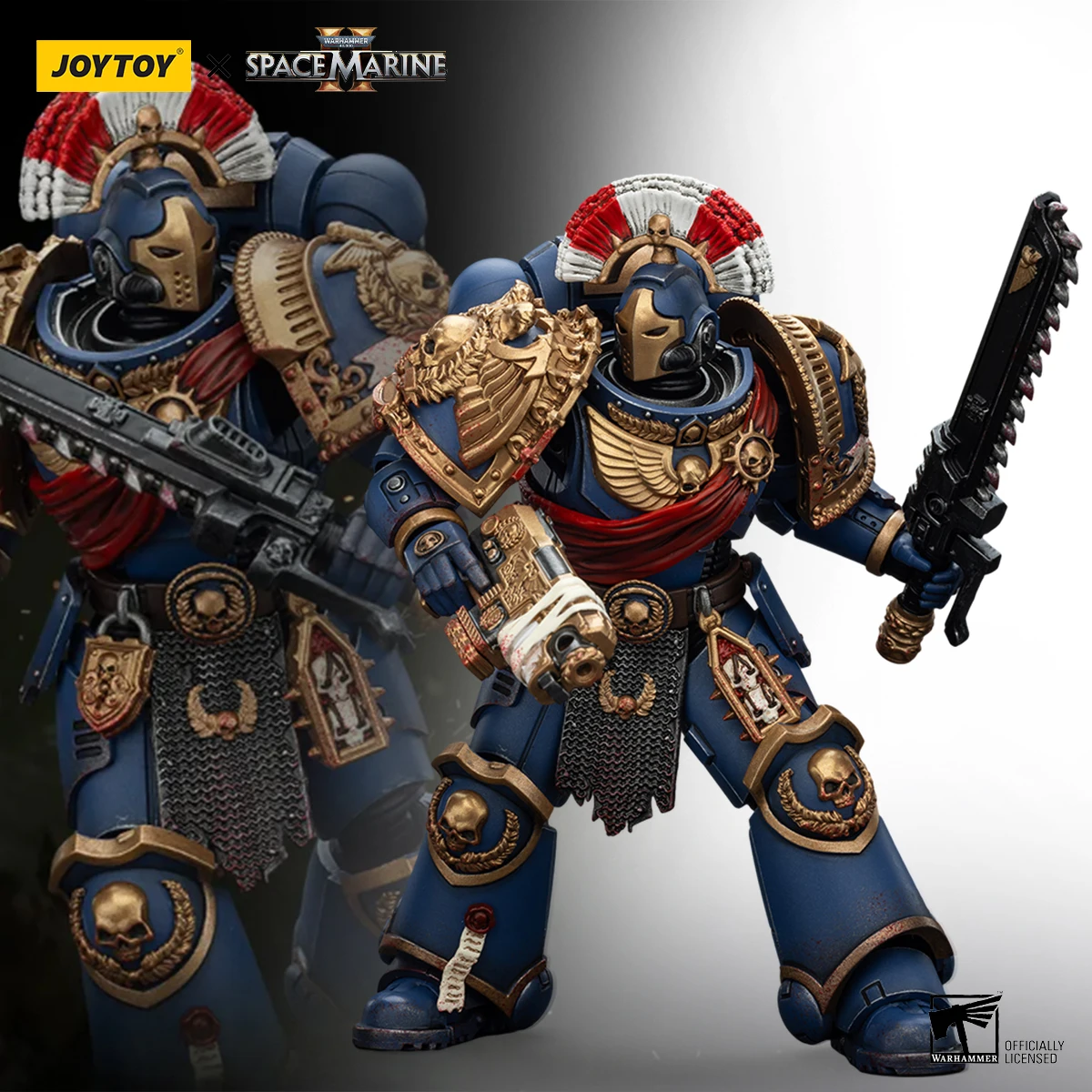 

JOYTOY Warhammer 40K Фигурка 1/18 Ultramarines Relic Secundus Armor Аниме Фигурка Коллекция Модель Игрушки Подарок