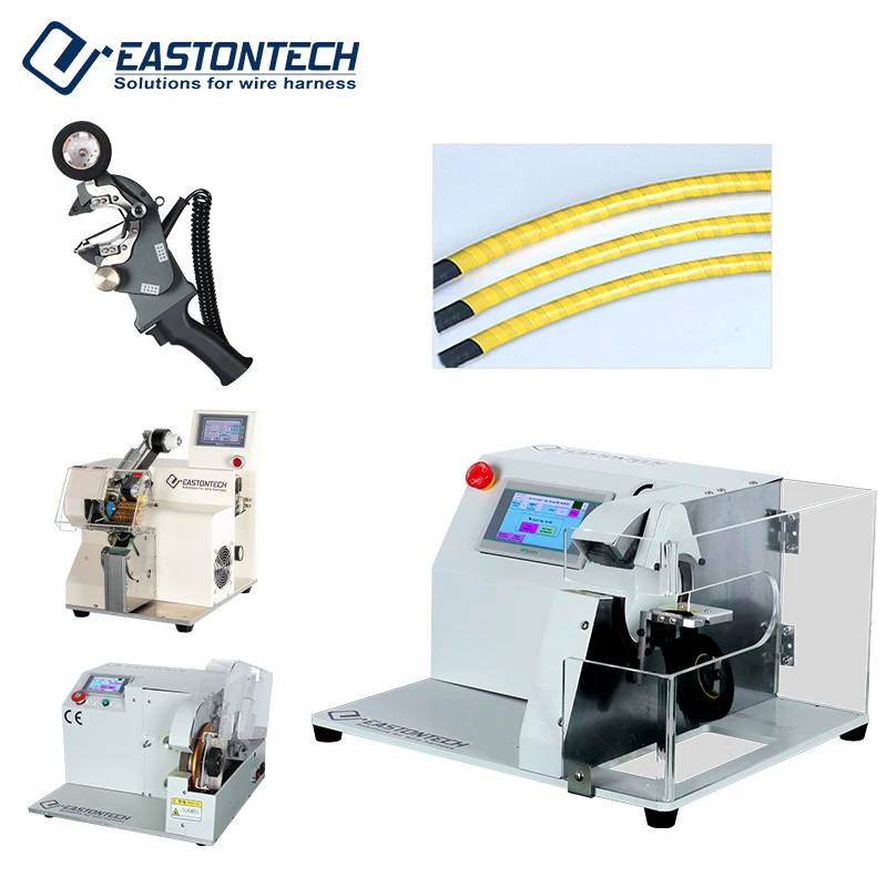 

EW-AT-301 Automatic cable harness wrap tape winding machine handheld wire taping tool machine for car cable and electronic wire