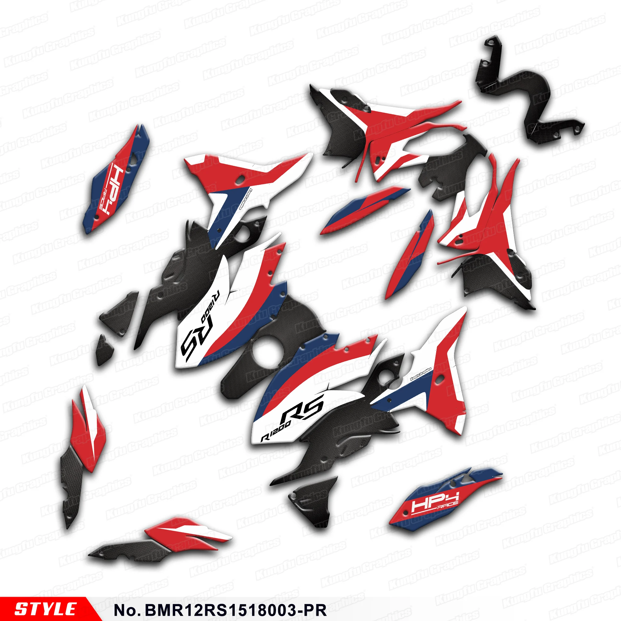 

Графический набор наклеек по индивидуальному заказу для R1200RS R1200 RS 2015 2016 2017 2018 DIY, No BMR12RS1518003-PR