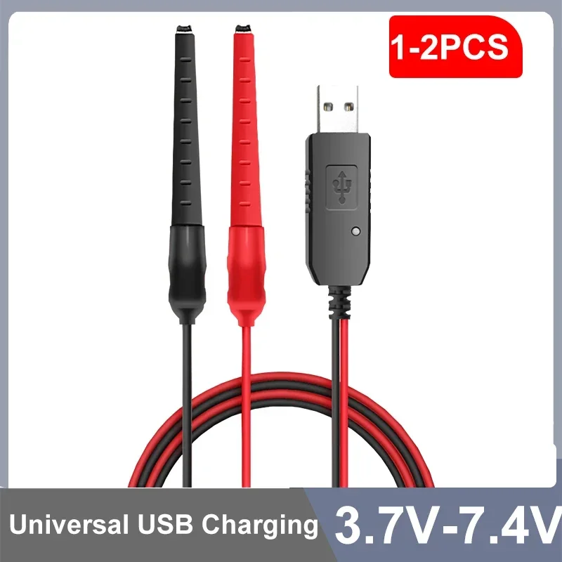 Quansheng UVK5 USB Power Supply Charger Cable UV-K58 Walkie Talkie Universal Radios USB Charging Connector Clip Charging Device