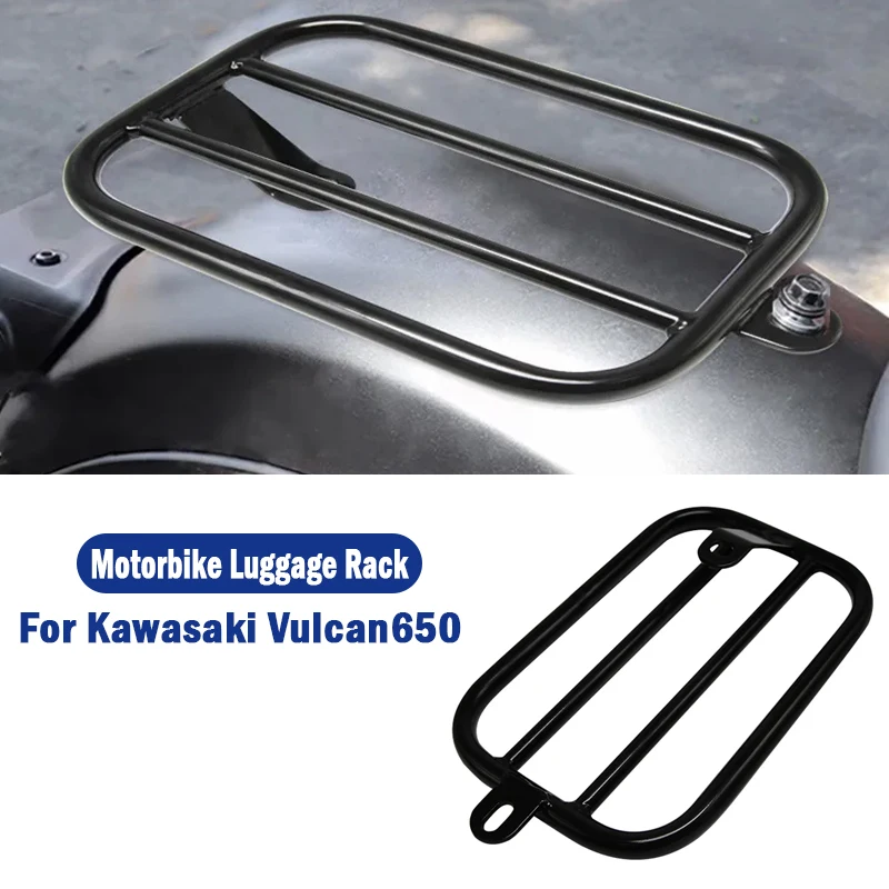 

Rear Seat Luggage Rack Support Shelf for Kawasaki Vulcan650 Vulcan 650 Motorcycle Accessories Black Sissy Tailstock Backrest