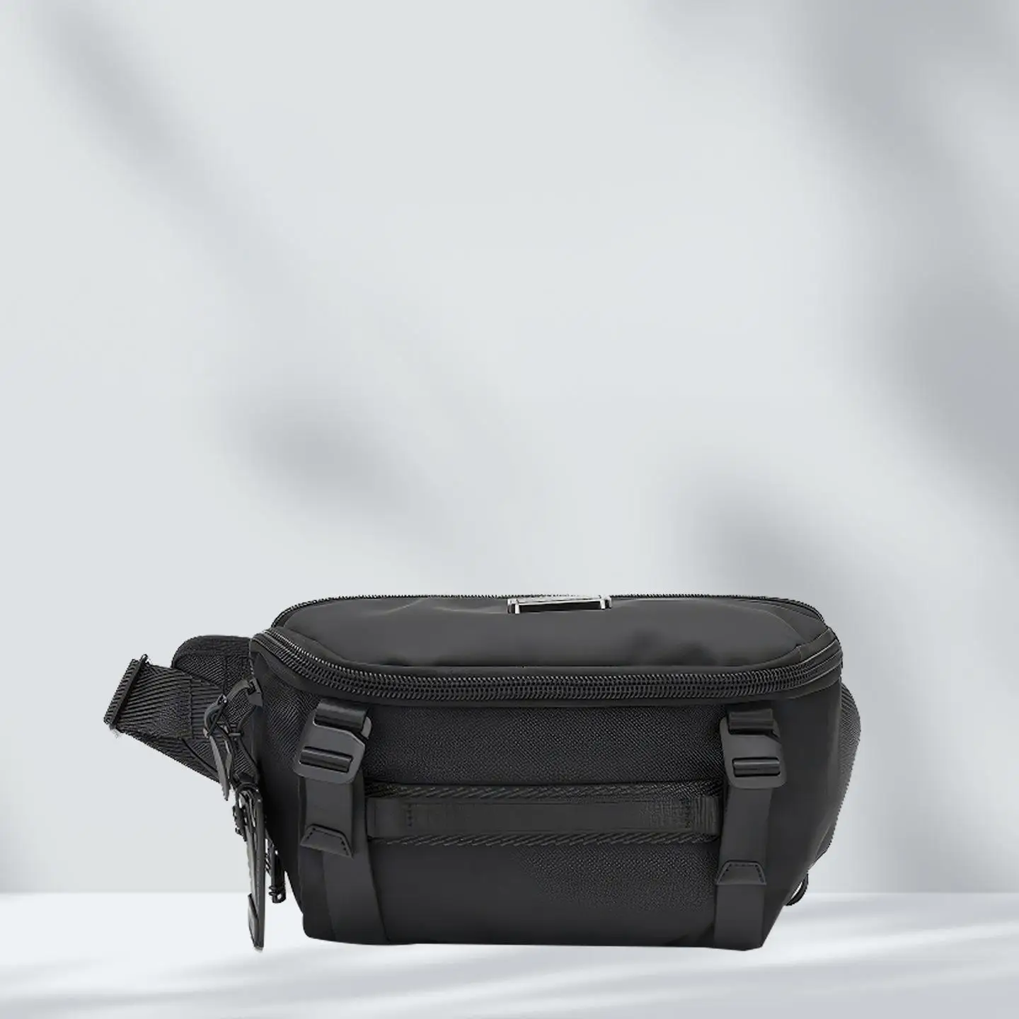 حزمة الصدر الفاخرة للرجال - حقيبة خصر من النايلون الباليستي القابلة للتحويل 232799