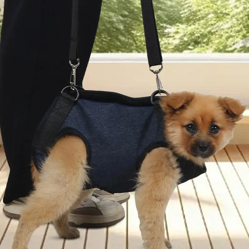 Dog Lift Harness Adjustable Dog Harness Walk Kit No Choke Pet Harness Dog Support Harness Puppy Vest for Small Medium Large Dog