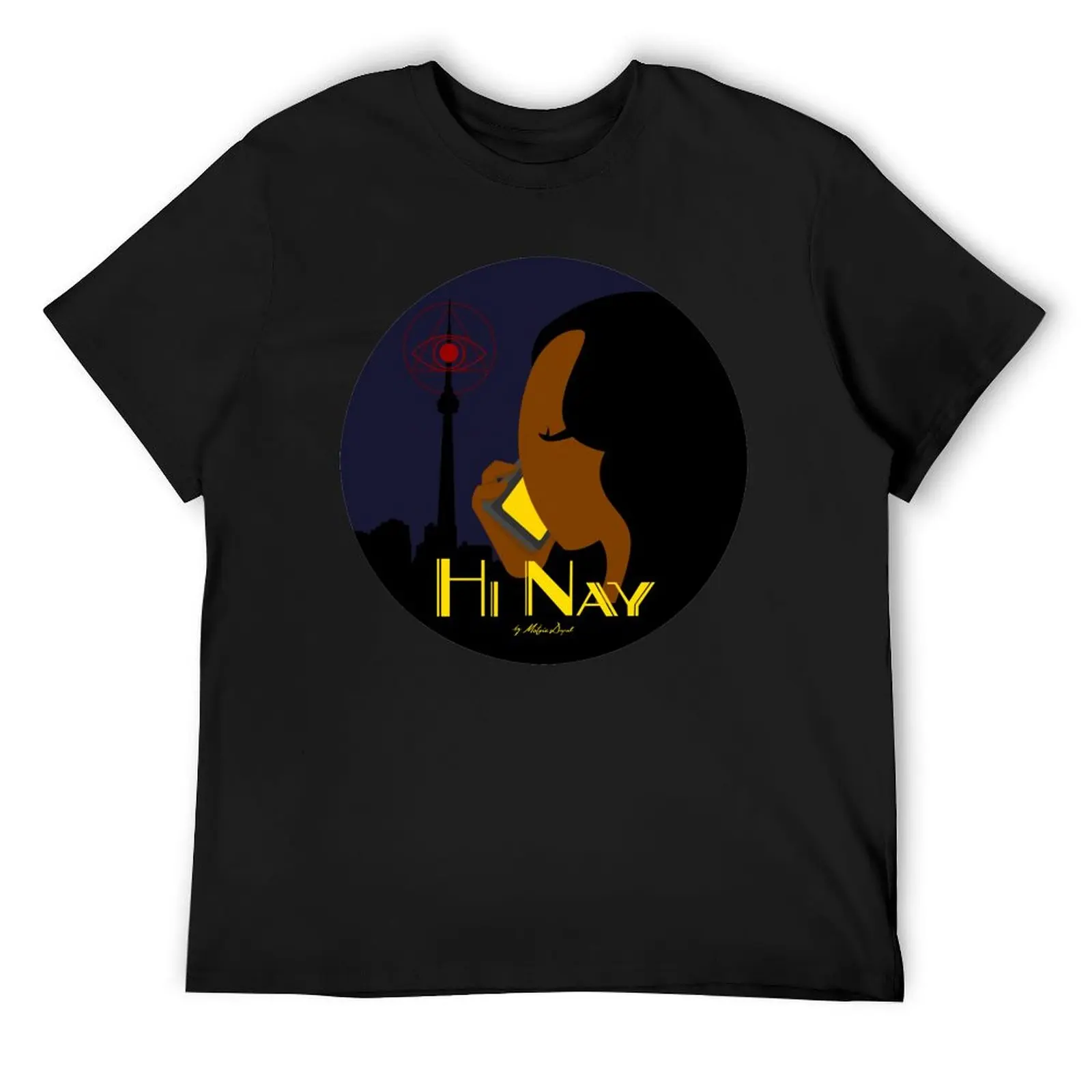 

Hi Nay Podcast Official Cover - Circle Version T-Shirt quick drying oversized new edition sweat t shirts for men pack