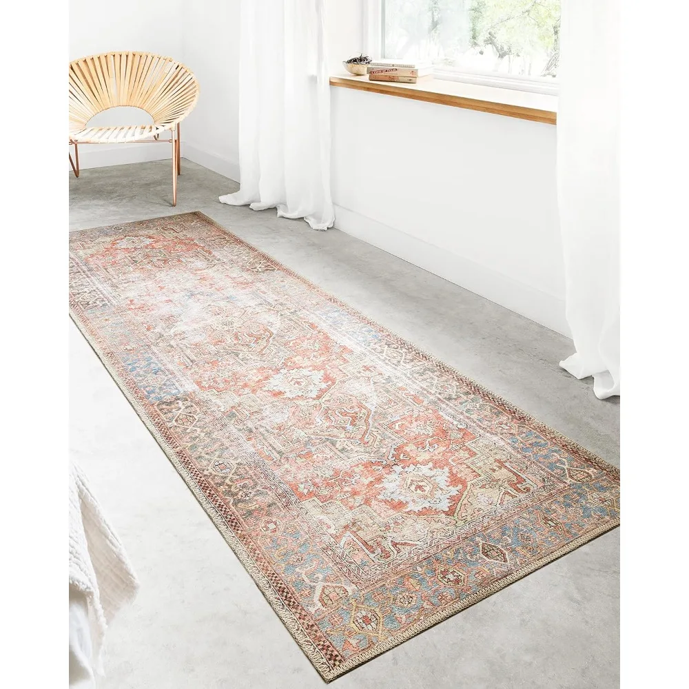 Gloednieuw Loren Terracotta/Sky Area Rug