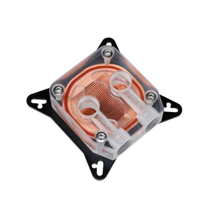 GPU Water Block Cooling doppio canale di colonna di rame Video scheda grafica radiatore di raffreddamento ad acqua 0.4mm per AMD NVIDIA W40