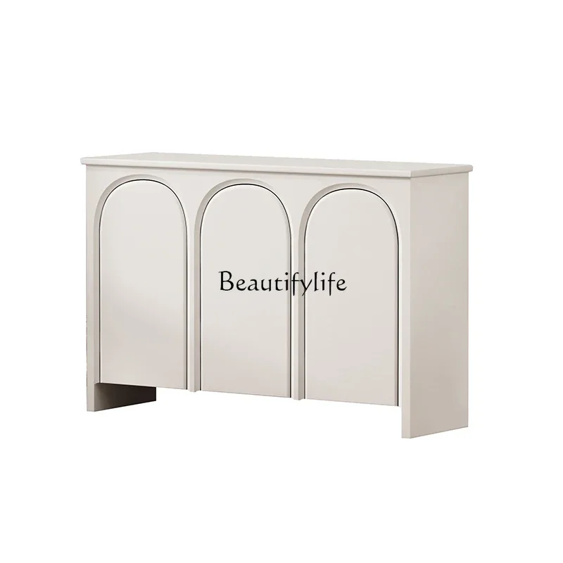 

LD33French Sideboard Modern Simple and Light Luxury Arch Hallway Locker