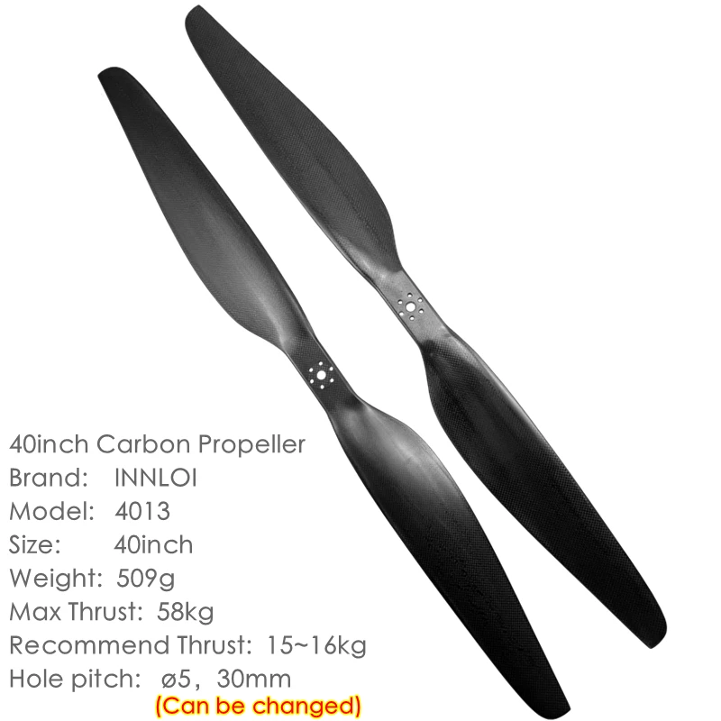 XAERO 40 inch 4013 Carbon Fiber Propeller for Heavy Payload Agriculture Logistics UAV