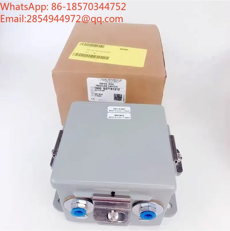 1900 Air Pressure Switch 1910-1/-5/-10/-20/00 Differential Pressure Switch 1910