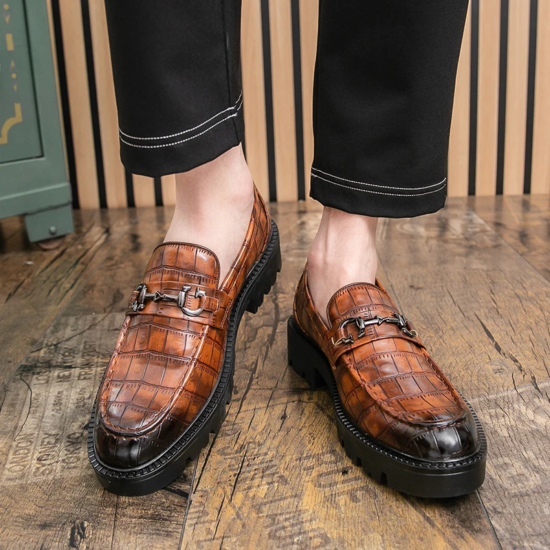 

Классический стиль, который никогда не выходит из моды – первый выбор стильной мужской кожаной обуви, повседневная кожаная обувь в деловом стиле