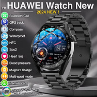 For Huawei GT4 PRO Smart Watch Men Watch 4 Pro AMOLED HD Screen Bluetooth Call GPS NFC Heart rate BloodSugar SmartWatch 2024 New