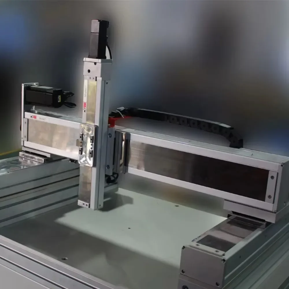 

Longmen Linear Inkjet Printing Equipment Module XYZ Cantilever Double-sided Laser Coding Slider