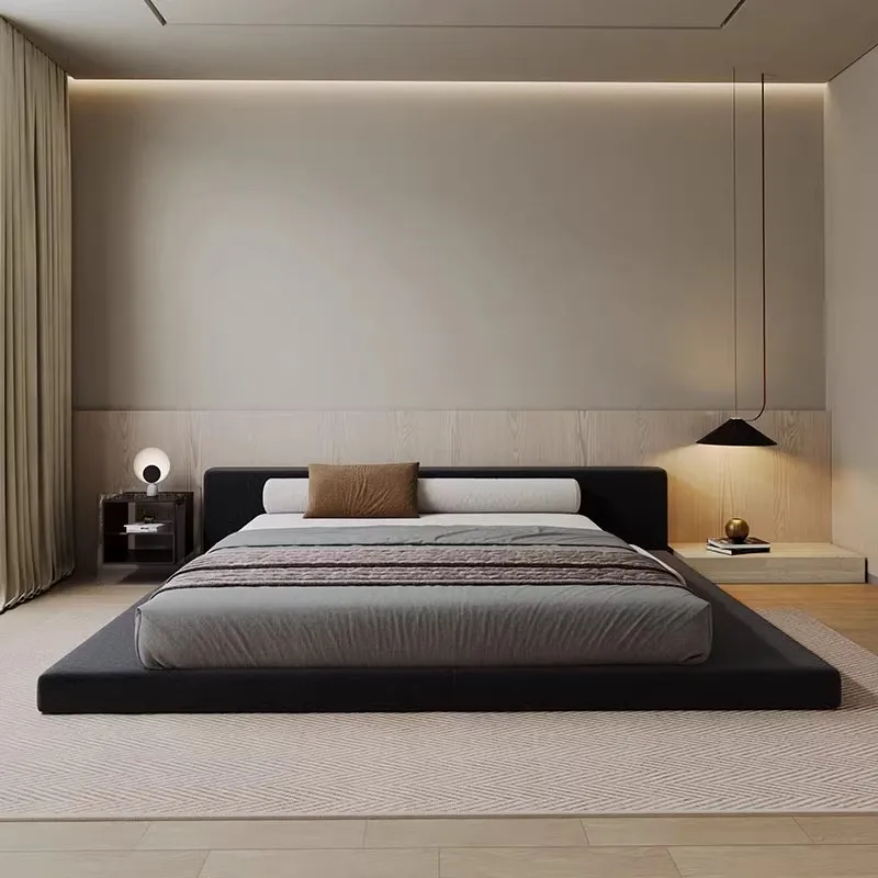 

Cabinets Aesthetic Bed Unique Japanese Fancy Sleeping Frame Bed Bedroom Double Muebles Para Dormitorio House Accessories
