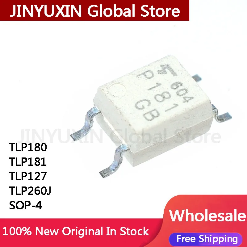 50Pcs TLP181 TLP181GB P181 TLP180  TLP127 TLP260J SOP-4 IC Chip Wholesale