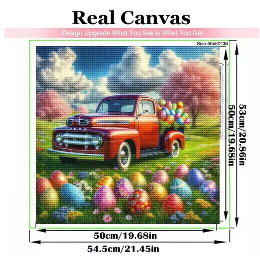 5D DIY Diamond Painting Abstract Art Cartoon Romantic Car Flowers Cross-stitch Kit Diamond Mosaic Embroidery Set Home Decoration