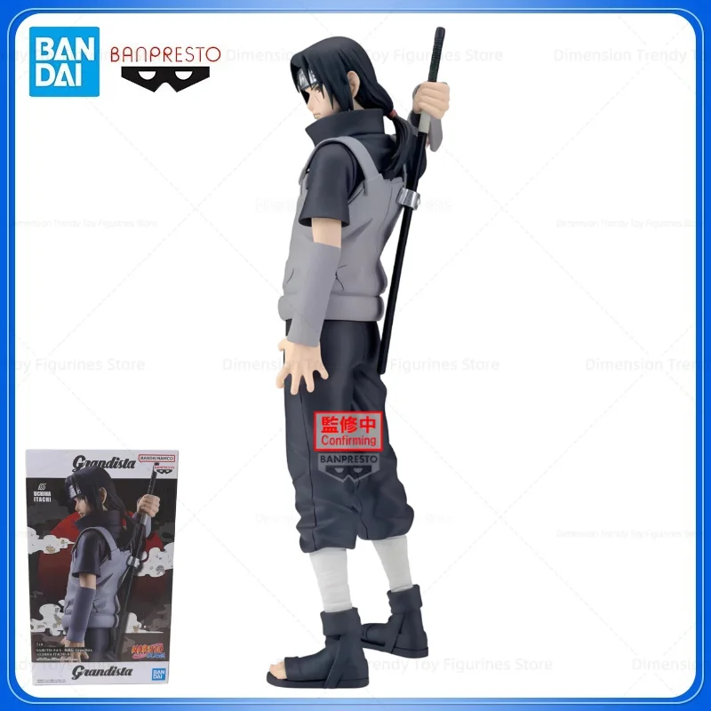 En stock Bandai Banpresto Original Grandista Anime Naruto Shippuden Uchiha Itachi II Figura de Acción Modelo Coleccionable Juguete Regalo DT