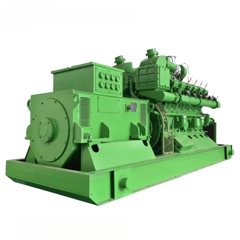 محطة طاقة 10 كيلو وات إلى 5 ميجا وات مولد محرك الاحتراق الداخلي عالي المعايير مولد الغاز الطبيعي استهلاك الوقود #6