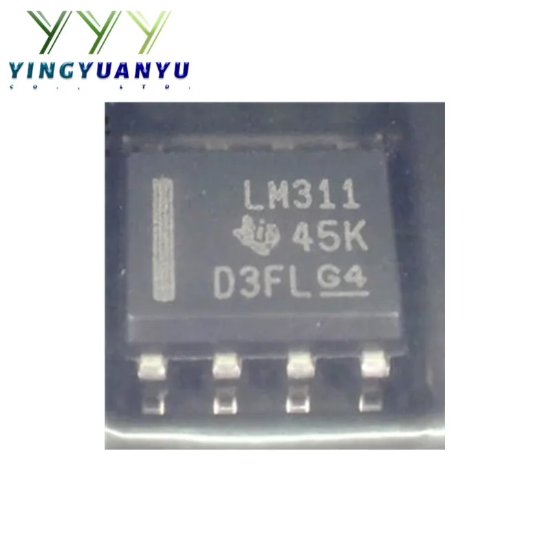 Original New 5PCS~50PCS/LOT LM311DR SOP8 LM311 SOP-8 SMD 311DR The analog comparator IC Chip