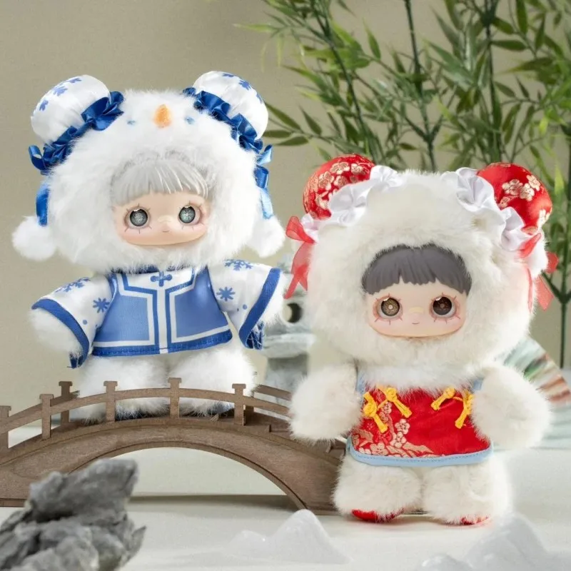 HiTOY Maymei V3 Gedicht van de lente Serie Pluche Blind Box Doll Action Figure Mysterieuze Box Bag Hanger Verrassing Verjaardagscadeau Speelgoed