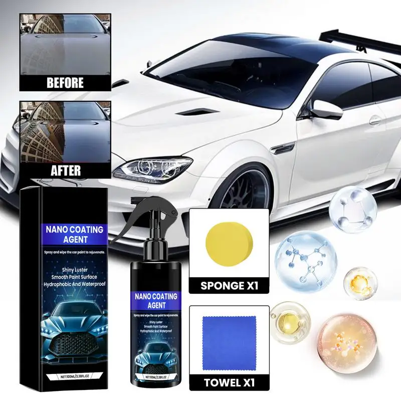 

Auto Ceramic Nano Coating Liquid Car Coating Agent Automotive Paint Coating Agent Car Ceramic Coating Spray Agent For Detailing