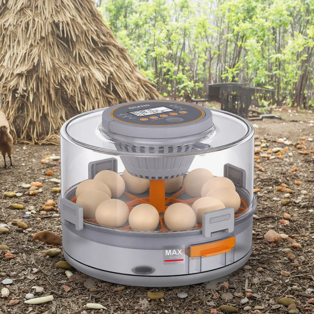 2025年自動12個回転式湿度制御孵卵器（ペット用品）