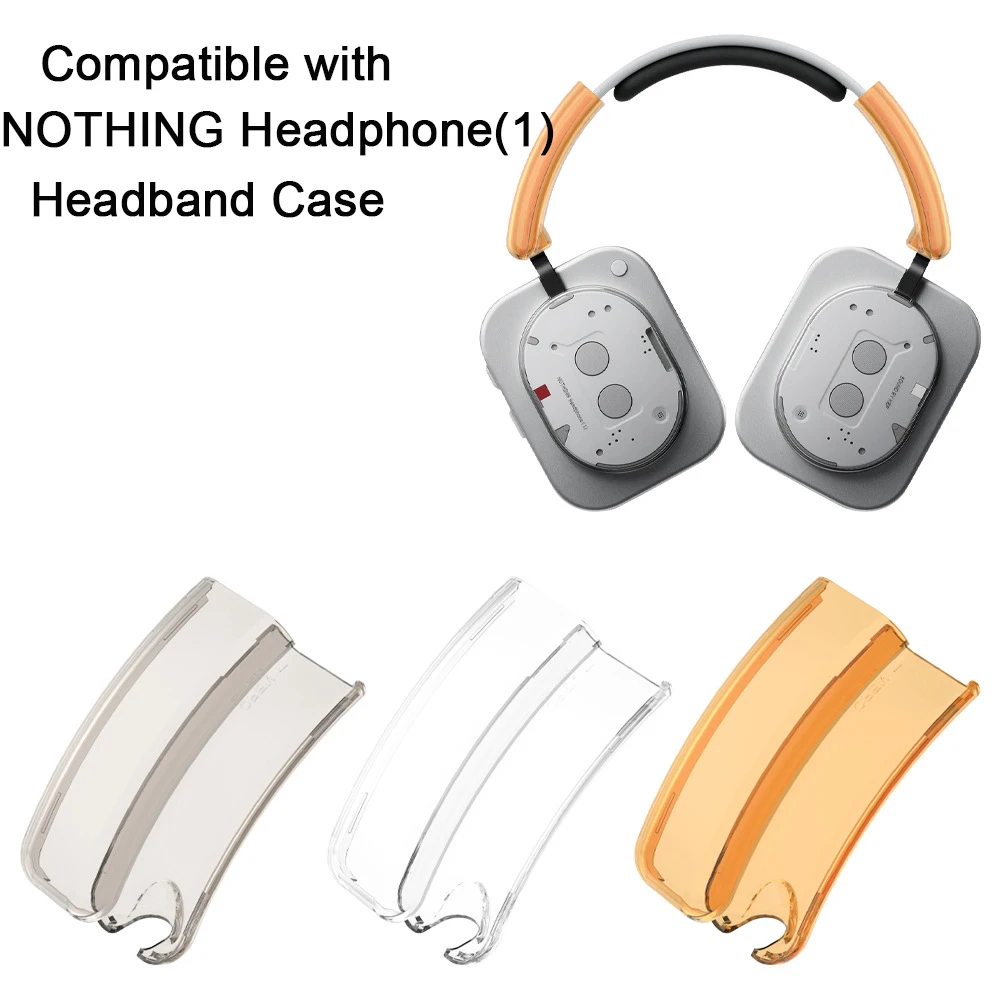 Compatible Protective Case for NOTHING Headphone(1) Headband in Transparent PC Material