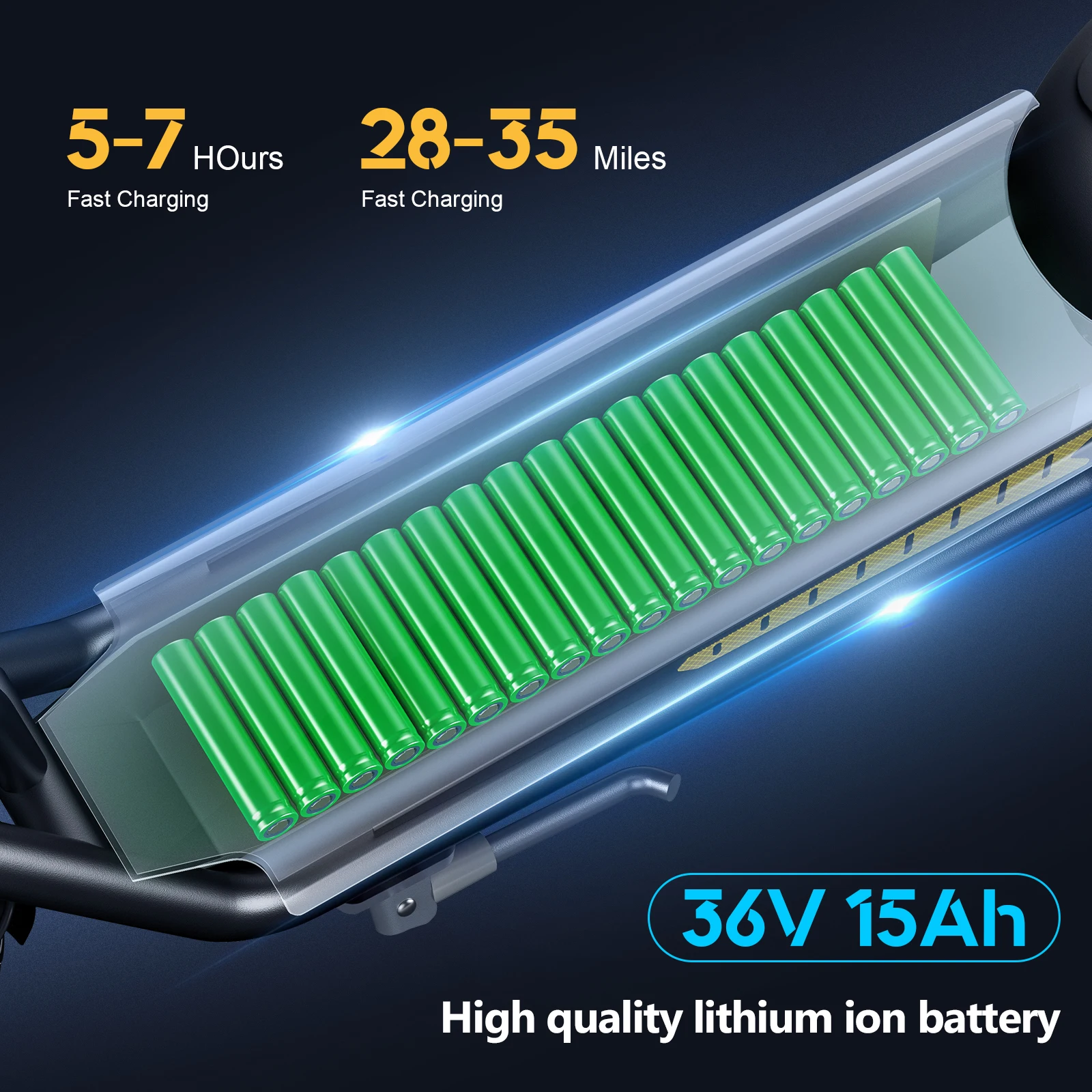 A19 12 Inch Adult Electric Scooter 500W 36V15Ah Foldable E Scooter Max Speed 35km/h 50-60KM Long Range Air Tire Commuter Scooter view 3