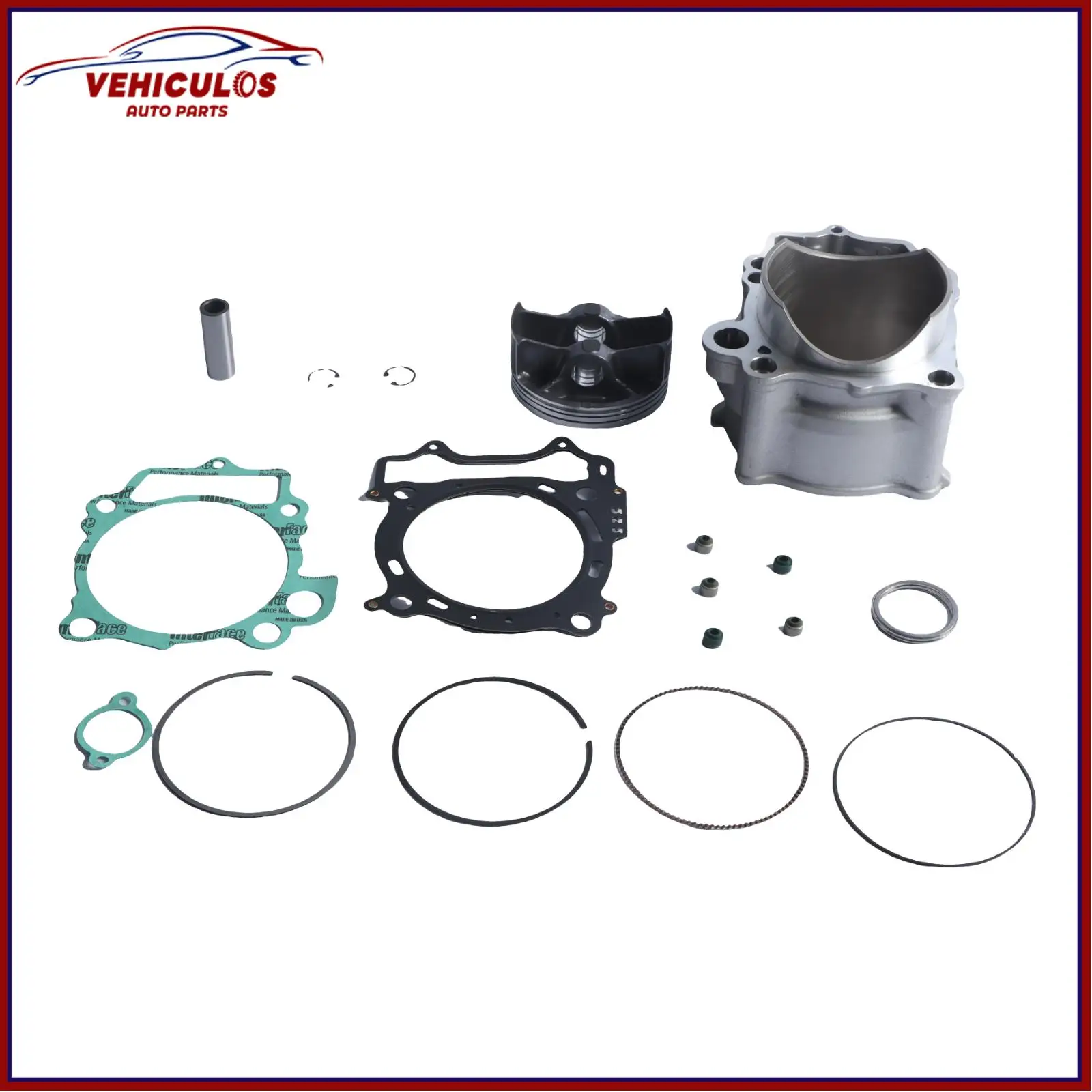 1Set Cylinder Piston Top End Gasket Kit 2S2113110000 2S21163120 2S2111810000 For Yamaha YFZ450R YFZ450X  YZ450F WR450F