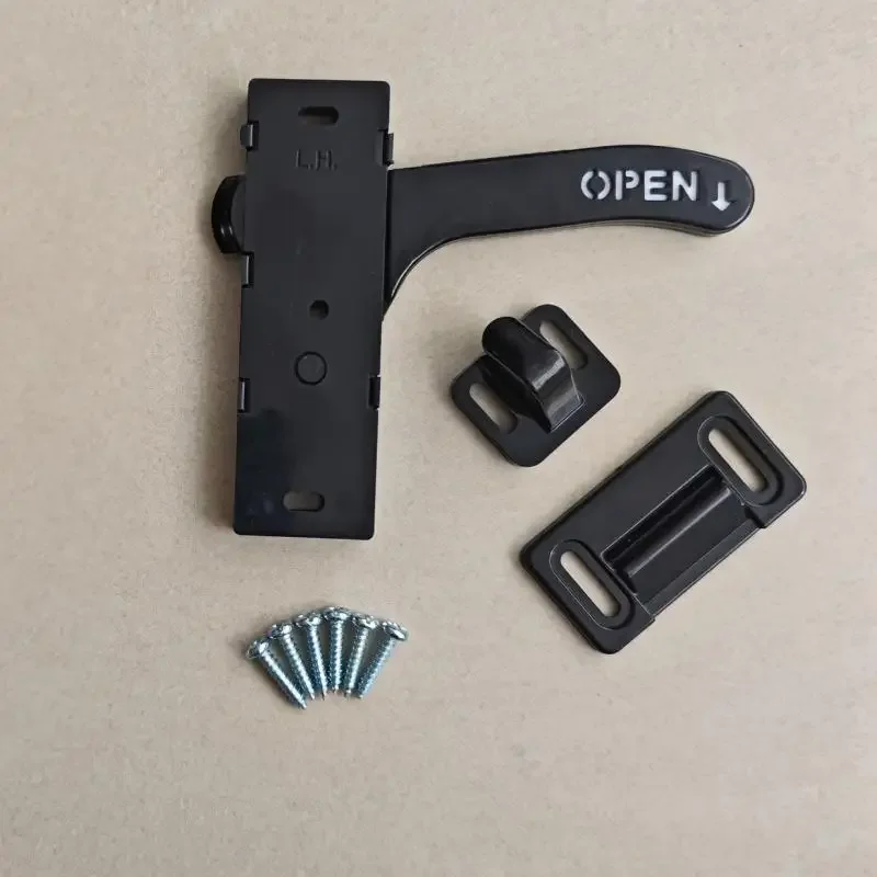 1 Set of Rv Screen Door Latch Replacement Right Hand Handle Entry Door Latch Replacement Parts for Camper Motorhome Trailer