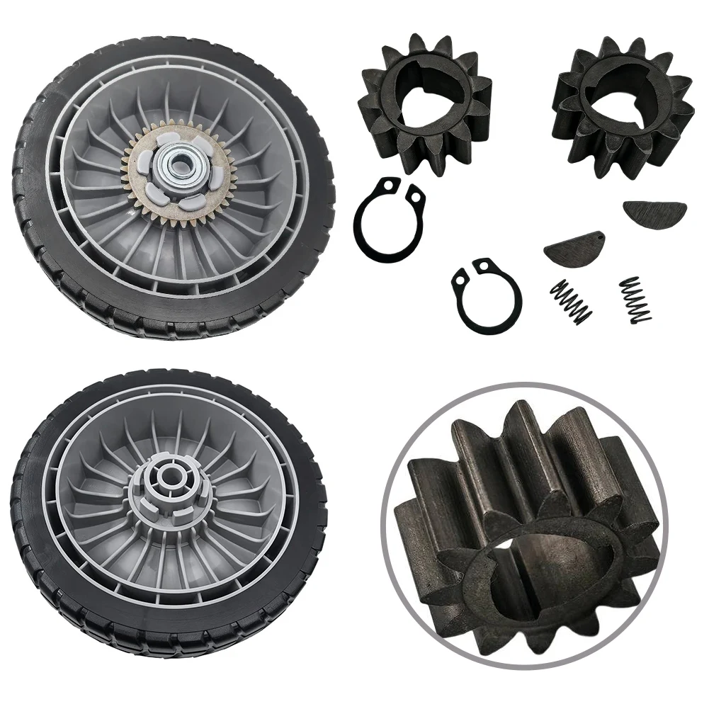 

Lawn Maintenance Lawn Mower Wheels Lawn Mower Parts 2 Inch Tire Width 8 Inch Tire Diameter Compatible With HRR216