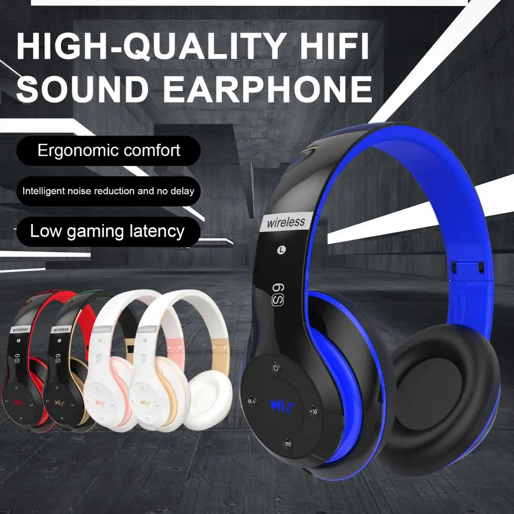 Earphone with Intelligent Noise Reduction No Delay Earphone Wireless Earbuds with Hifi Sound Noise Reduction Low for Office