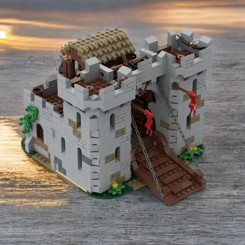 

1180PCS MOC Wolfpack Castle Remake Detailed Medieval Architecture Model DIY Education Building Blocks Birthday Gift