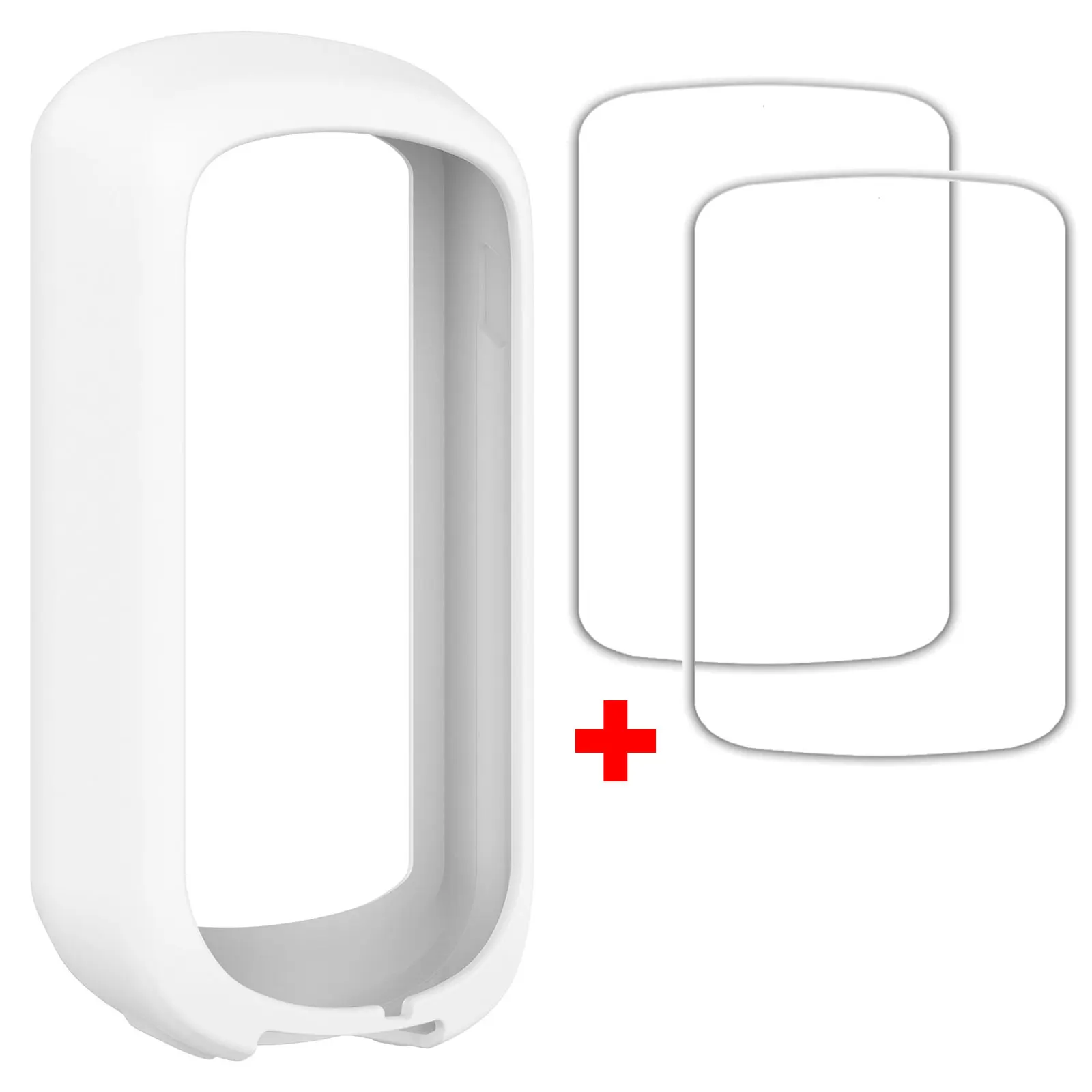 Set 3 Vetri Temperati Per Garmin Edge 1000 – Durezza 9H, Rivestimento Oleofobico, Trasparente HD