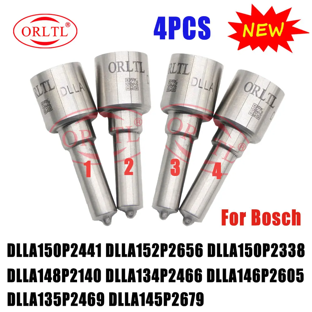 

4 PCS DLLA150P2441 DLLA152P2656 DLLA150P2338 DLLA148P2140 DLLA134P2466 DLLA146P2605 DLLA135P2469 DLLA145P2679 Nozzle Injector