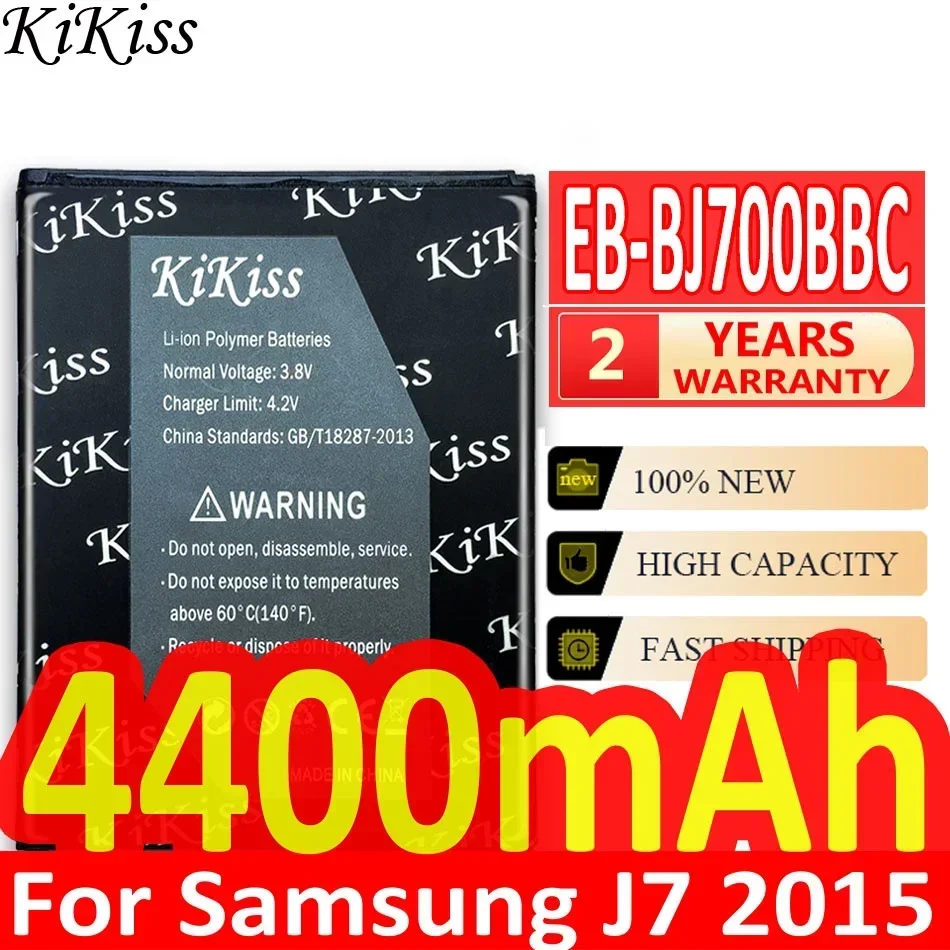 KiKiss Battery For Samsung Galaxy J7 A7( Prime Pro Max 2015 2016 2017 2018) J7Pro J7Max J700 J710 A720F A720S A10 A710 A7000