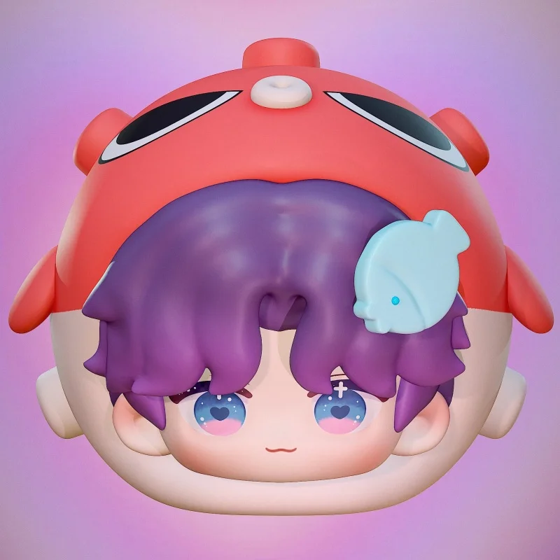 Xavier Zayne Rafayel Sylus Caleb Mini Figur Spiel Liebe und Deepspace Figur Puppe Modell Spielzeug Anime Cosplay Geschenk Niedlich