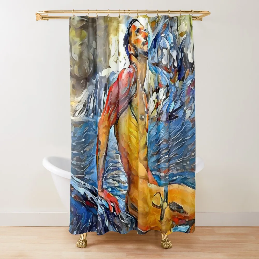 

Carpe Diem Shower Curtain Waterproof Fabric Shower Anti-Mold Waterproof Shower For Bathrooms Sets For Bathroom Curtain