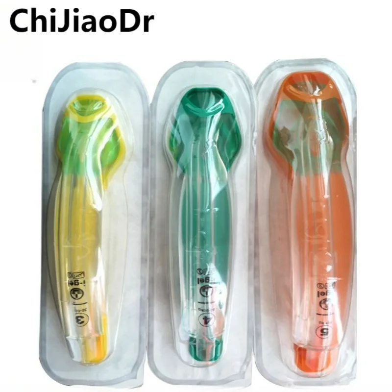 

Non Inflatable Laryngeal Mask Double Lumen Airway Tube for Adults Newborns, and Children Silicone Bagless Laryngeal Mask