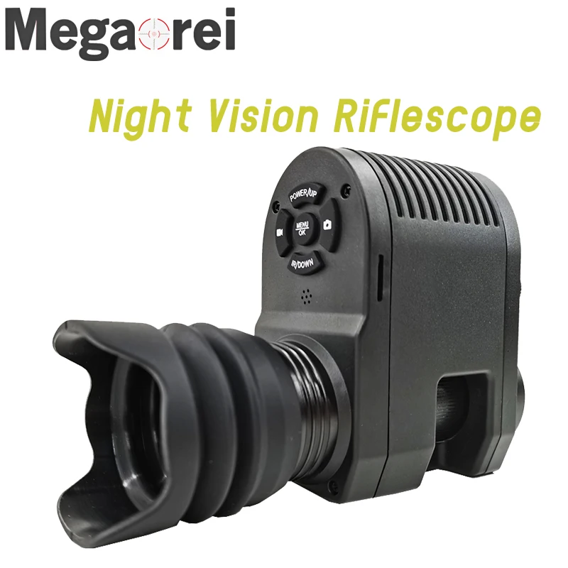 

2023 New Integrated Megaorei3A Night Vision Video Record Hunting Camera Camcorder Scope With Quick Install Adapter Ring