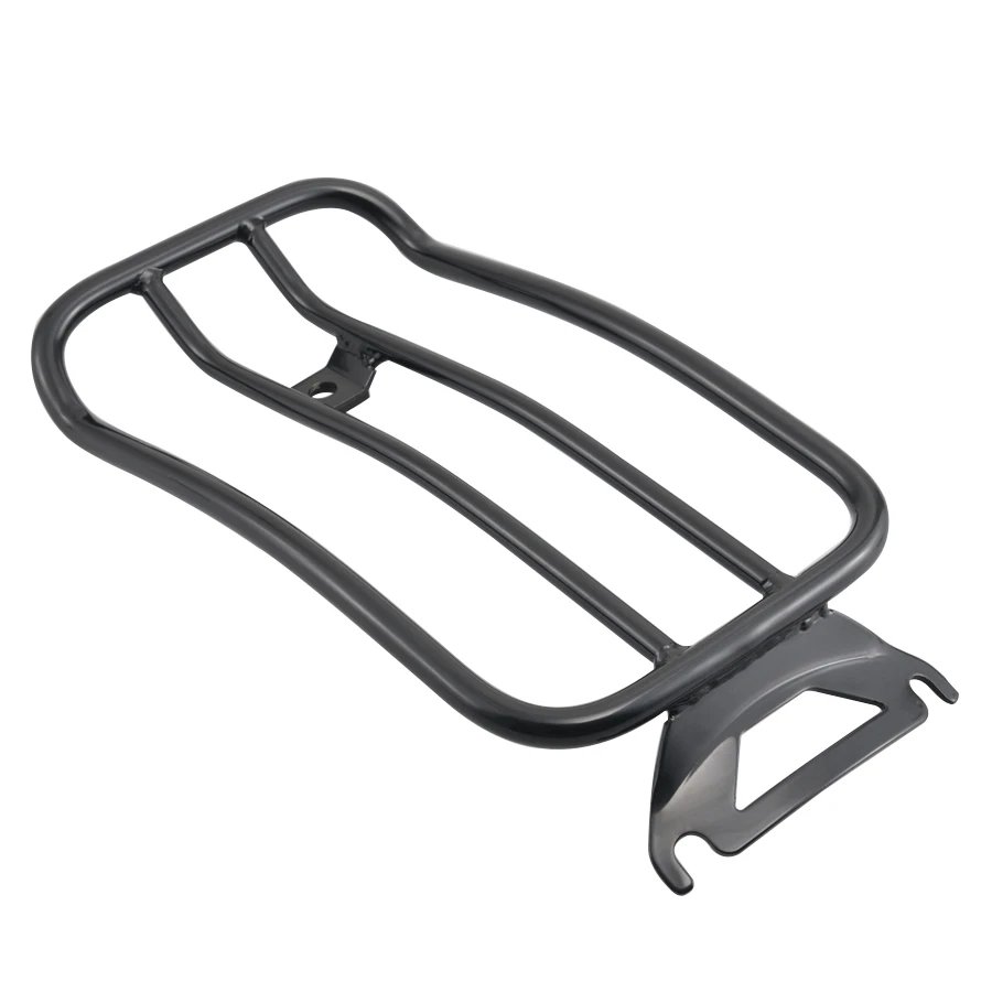 Motorcycle Rear Fender Luggage Rack Support Shelf Solo Seat Steel Black Fits For Harley FLHT FLHR FLHX FLT 1997-2015 Accessories