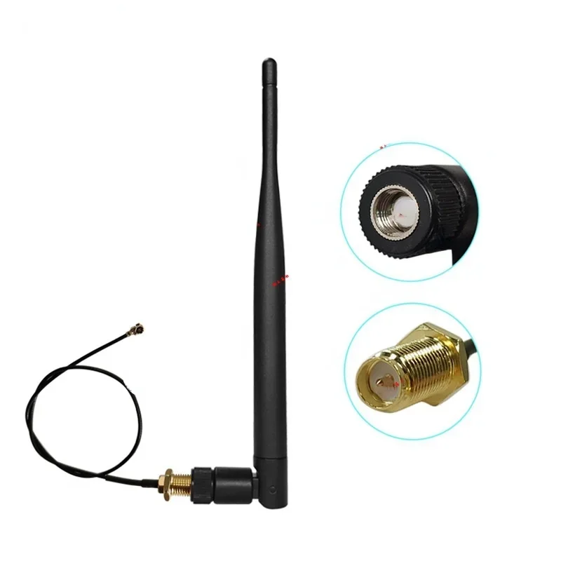 2.4GHz 5GHz touristes bande M.2 IPEX successif F4 U.fl câble d'extension vers WiFi RP-SMA Pigtail antenne ensemble pour routeur sans fil aérien