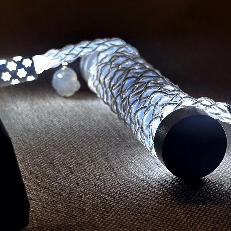 Universe Grocery Single Crystal Copper Spiral-White Light Full Body Light Gas Plug Cable Mechanical Keyboard Cable