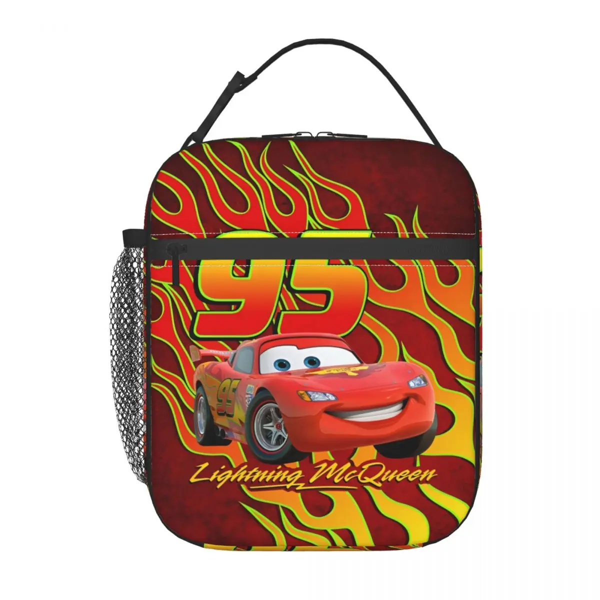 

Термоизолированная сумка для обеда Lightnings Anime McQueens, портативная сумка для обеда в виде гоночного автомобиля, многофункциональная коробка для еды для пикника на открытом воздухе