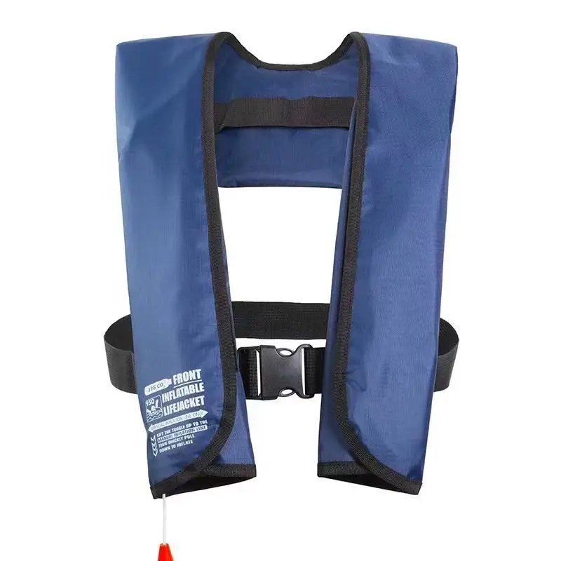 Nieuwe Auto Zelfopblaasbare Reddingsvesten Handleiding Varen Reddingsvesten Volwassen PFD 150N voor Watersport Vissen Raften Accessoires