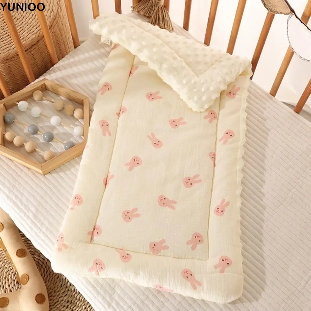 

Универсальная подушка для детской коляски с рисунком радуги, цветок, тележка, матрас, квадратная хлопковая подушка для детского сиденья, стульчик для кормления, тележка